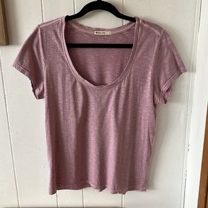 [MARINE LAYER] scoop neck tee (S)